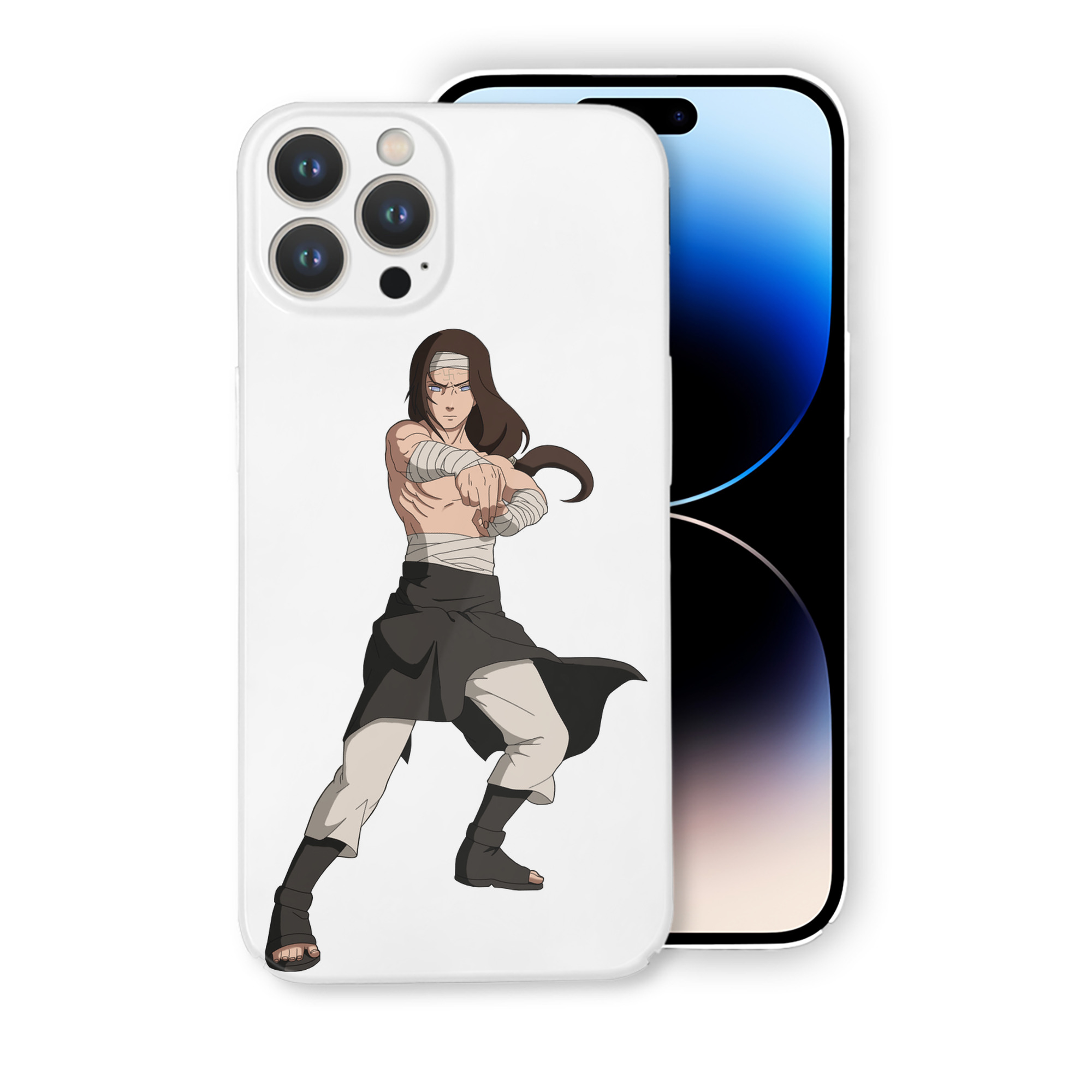 （画像用） NARUTO -ナルト- 日向ネジ Hyūga Neji 【iPhone 14シリーズ対応】ハードケース